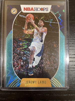 2020-21 Hoops Teal Explosion #3 Jeremy Lamb / Zach Collins Error Card! - VS