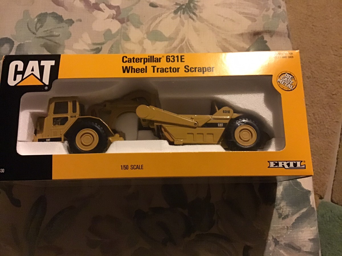 Ertl Caterpillar 631E Wheeled Tractor Scraper 1/50 Scale | eBay