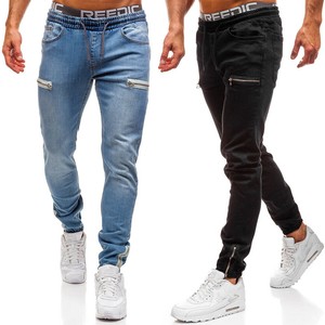 mens denim drawstring pants