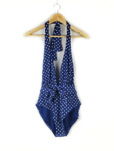 We Wore What Polka Dot Brooklyn One Piece Swimsuit Size Extra Large NWT - Picture 3 of 8