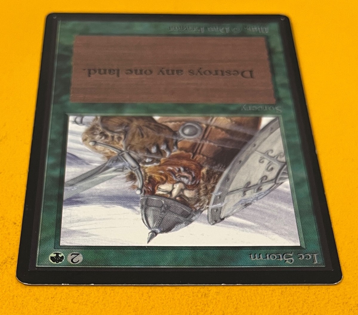 マジック：ザ・ギャザリング Ice Storm beta signed Ice Storm beta signed マジック：ザ・ギャザリング