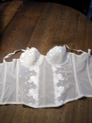 Dessous H&M Korsage 75C Corsage Korsett Mieder Bustier BH Spitze NEU 90-er Jahre