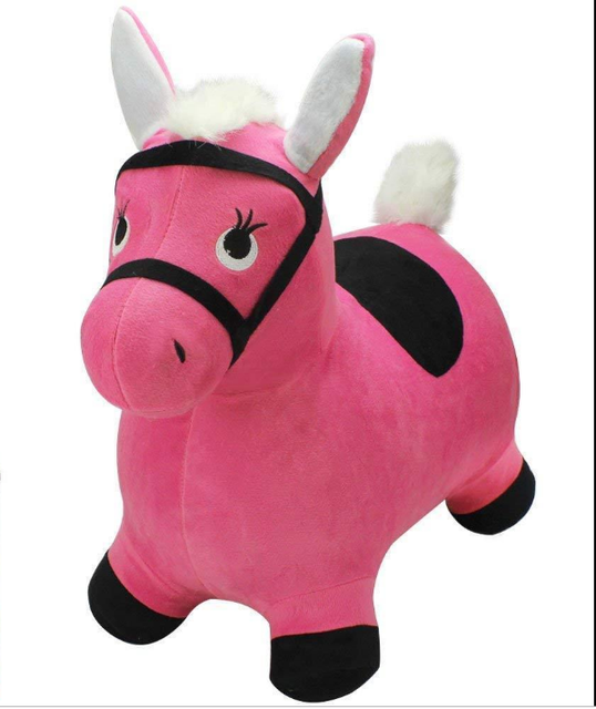 inflatable hopping horse