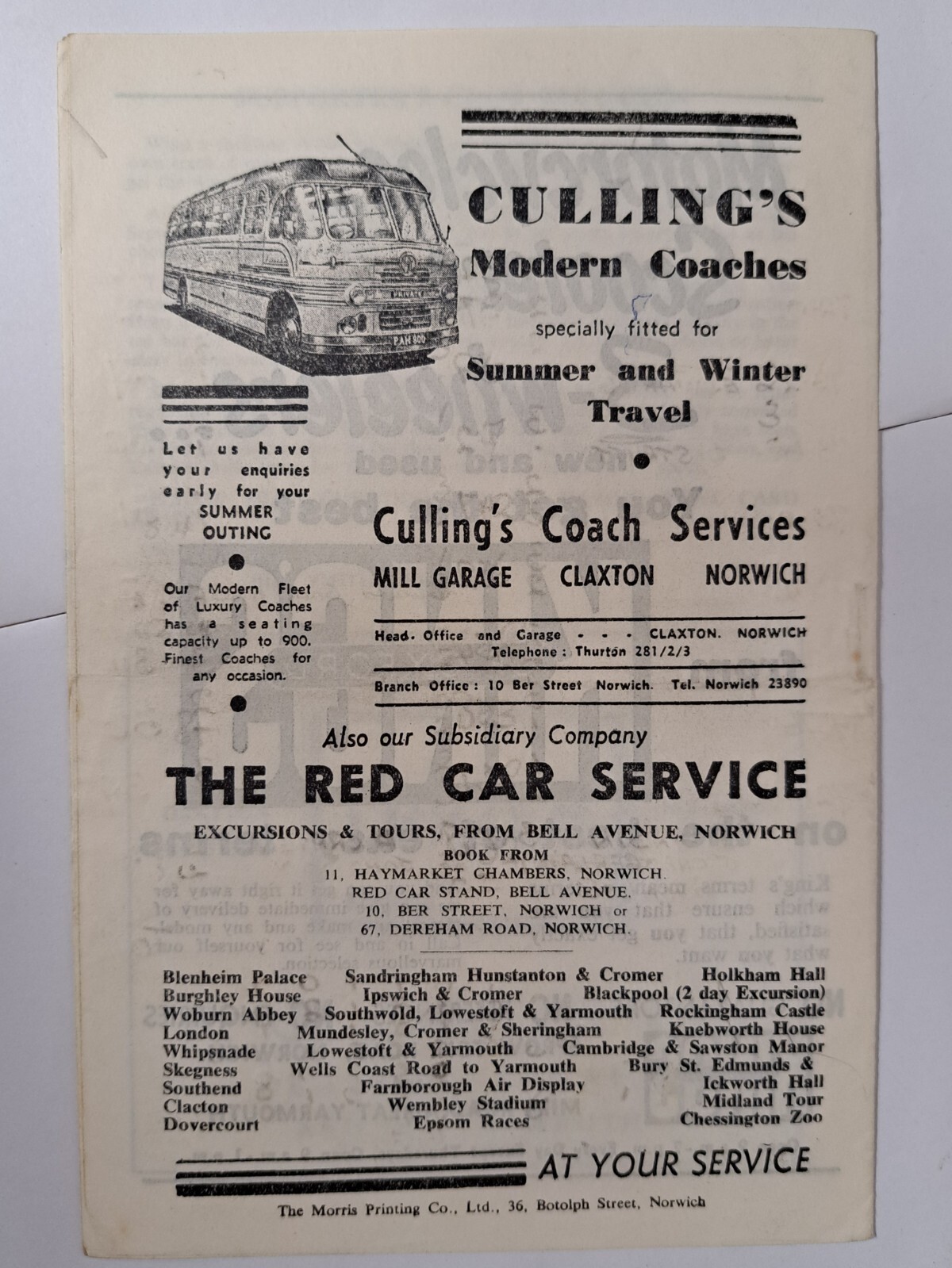 Speedway Norwich v Belle Vue 1960 Programme filled in eBay