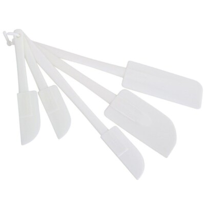 5 Stück Flexible Silikon Spatel Set Backen Mischen Glasur Schüssel Küchenutensilien