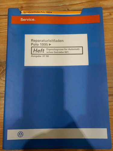 Reparaturleitfaden Eigendiagnose für Automatisches Getriebe 001 Polo 1995 >