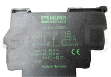 MURR ELEKTRONIK 52503 OPTO-COUPLER MODULE 10-48V 2A