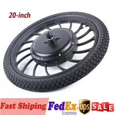 20 inch Hub Motor Ebike Front Wheel Electric Bicycle Motor Conversion Kit 48 V