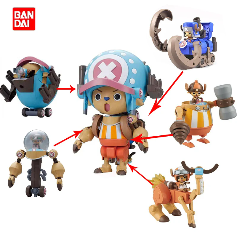 Bandai One Piece Tony Tony Chopper Robot PVC Action Figure Bandai One Piece Tony Tony Chopper Robot PVC Action Figure
