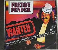 Freddy Fender CD, Wanted, Sealed copy, import