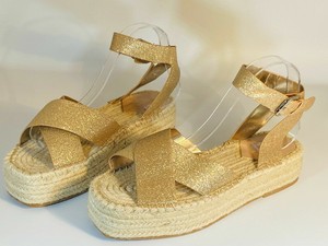 glitter espadrilles sandals