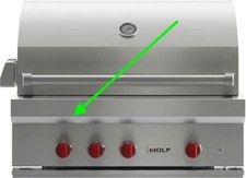 Wolf OG30 OG36 OG42 Valve Assembly Rotisserie | Genuine Wolf Hardware | USA MADE