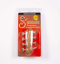 Genuine Grover Sta-Tite Mandolin 4 4 Gold Set of 8