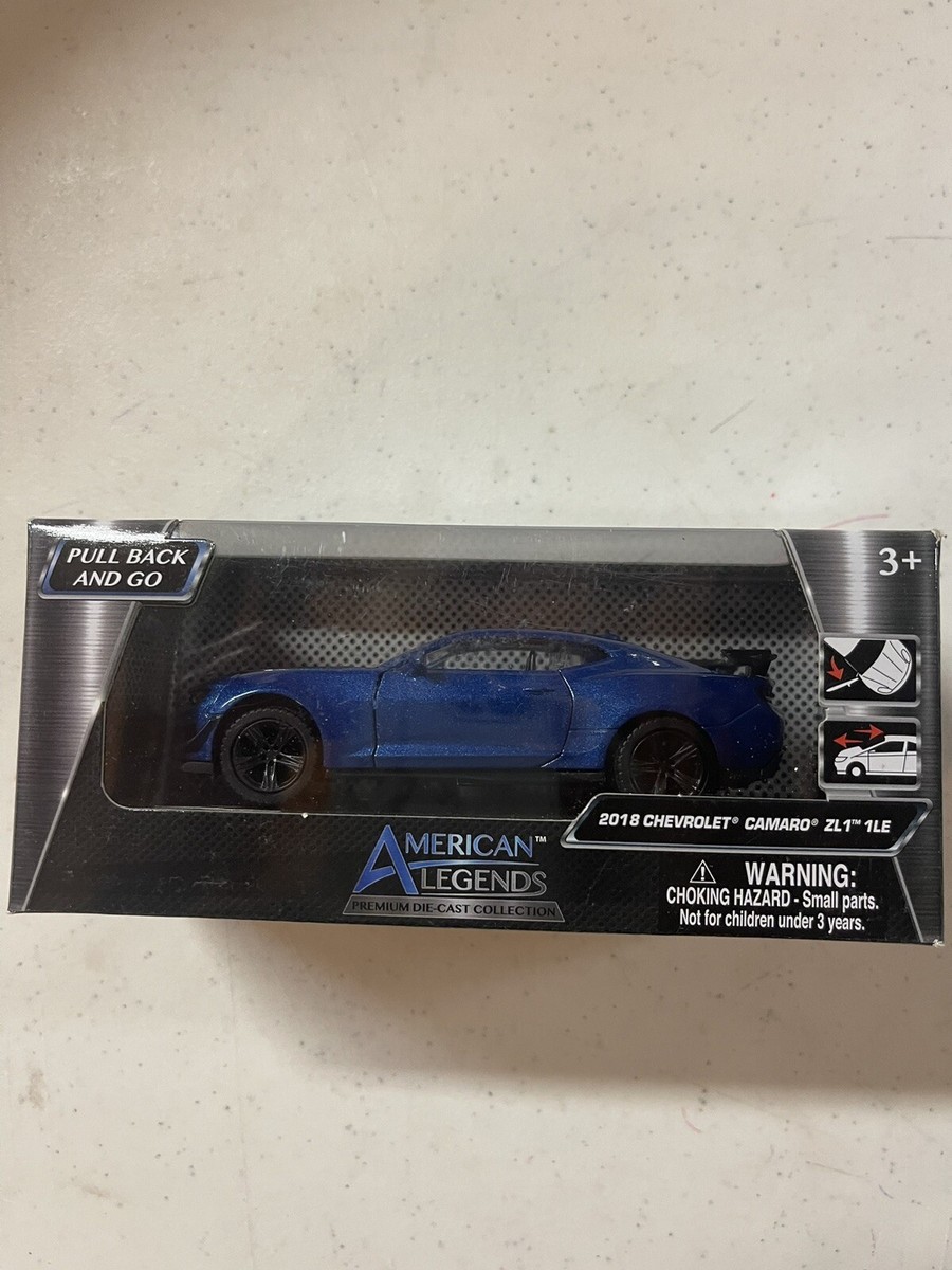 American Legends 2018 Chevrolet Camero ZL1 1LE BLUE NEW SKU A34 | eBay