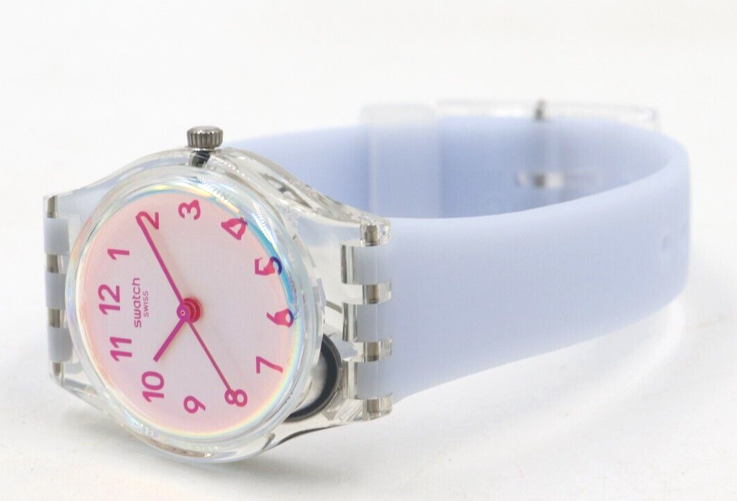 Swatch Casual Blue Petite Womens Watch 25mm Iridescent Dial New Battery LK396 - CASUAL BLUE - Swatch® United States main image 2