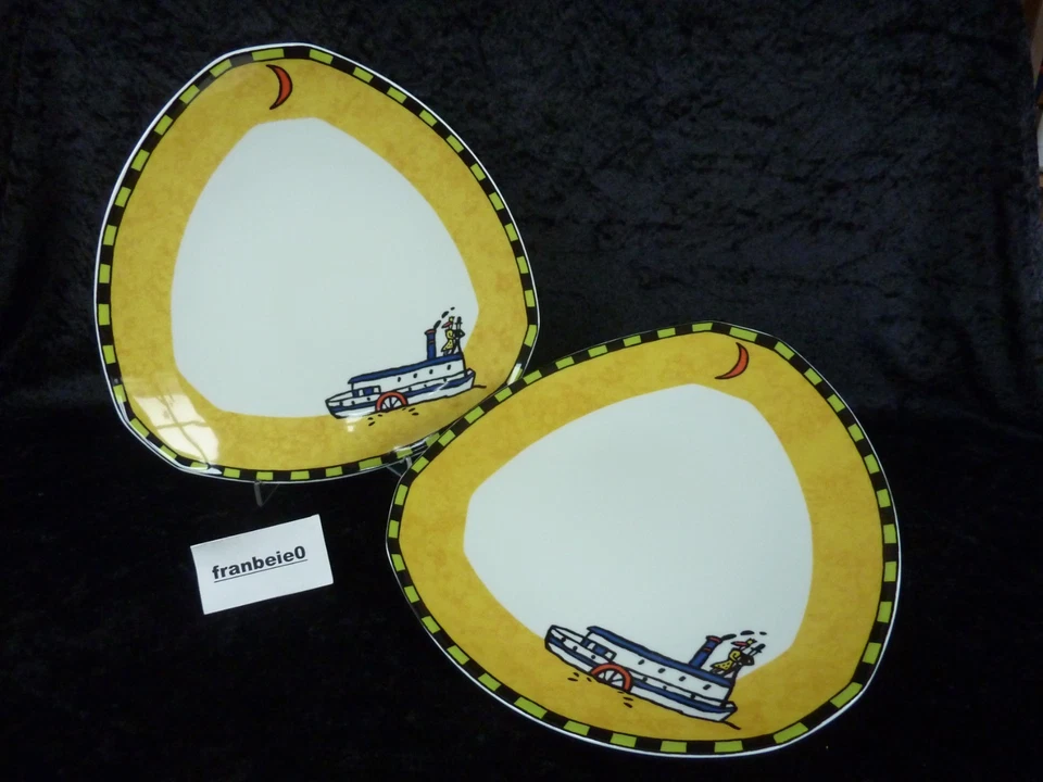 Rosenthal " FLASH  LOVE  STORY " 2 Speiseteller je 27 cm - Bild 1 von 1