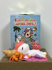 Tokidoki Fun in the Sun Unicorno Nap Time 3" Vinyl Figure New w/ Box