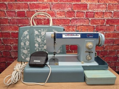 Brother Pacesetter XL711 Nähmaschine Vintage Zick Zack Heavy Duty Koffer