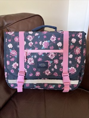 Brandneu mit Etikett - Rip Curl Satchel 17L Surf Gypsy Schultasche in Navy Floral