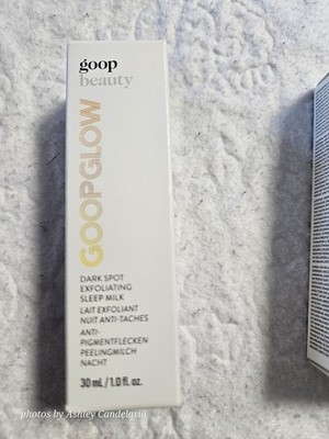 GOOP Beauty Goop Glow Dark Spot Exfoliating Sleep Milk 30mL 1 Fl Oz NEW IN BOX
