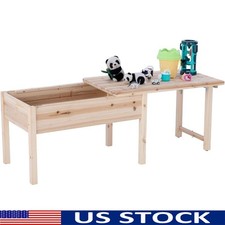 Multifunctional Kids Activity Table Sensory Table W/ Storage Indoor Outdoor Play