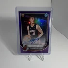 2025-26 Bowman Chrome Kasparas Jakucionis Purple refractor auto /250 #BCA-KJ