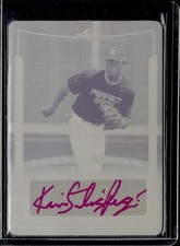 2014 Leaf Perfect Game #A-KS1 Kevin Santiago Auto Printing Plates Yellow 1/1