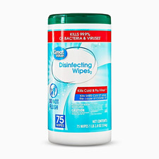  75 Count Disinfecting Wipes, Fresh Scent