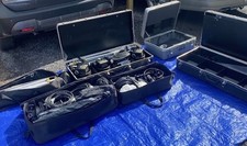 Lowell Light Kit with Case 2 kits, includes stands, lights, clamps, cords, case