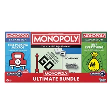 CrAZyDeaL Sealed Monopoly Ultimate Bundle Classic Game Board Family Holiday Gift