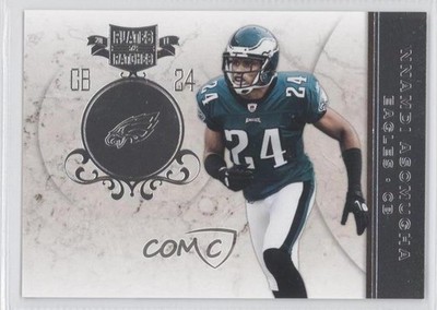 2011 Panini Plates & Patches Infinity Silver 91/100 Nnamdi Asomugha #24 0a7
