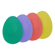 4 Pcs Hand Exercise Balls Squeeze Balls Stress Ball Green/Purple/Pink/Yellow