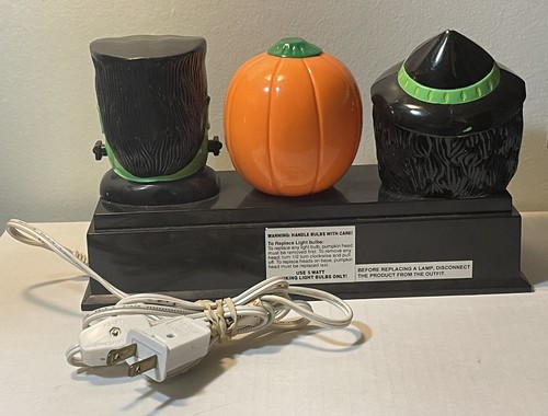 1996 Hilco Spooksters Halloween Decorative Light Monster Head Display *See Pics* - Picture 6 of 24