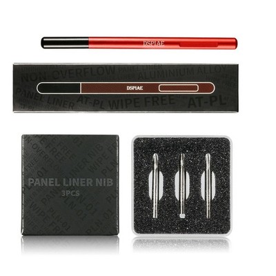 Aluminiumlegierung Panel Line Akzent Stift + Extra Feder Modell Werkzeug für DSPIAE & Gundam