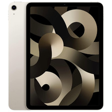 Apple iPad Air 5 5th Gen 256GB Wi-Fi Cell 10.9" Starlight 2022 - 1 Yr Warranty