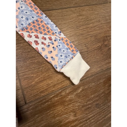 Janie and Jack Kids Girls Patchwork Floral Pajama Set Long Sleeve Pants Size 5 - Picture 7 of 21