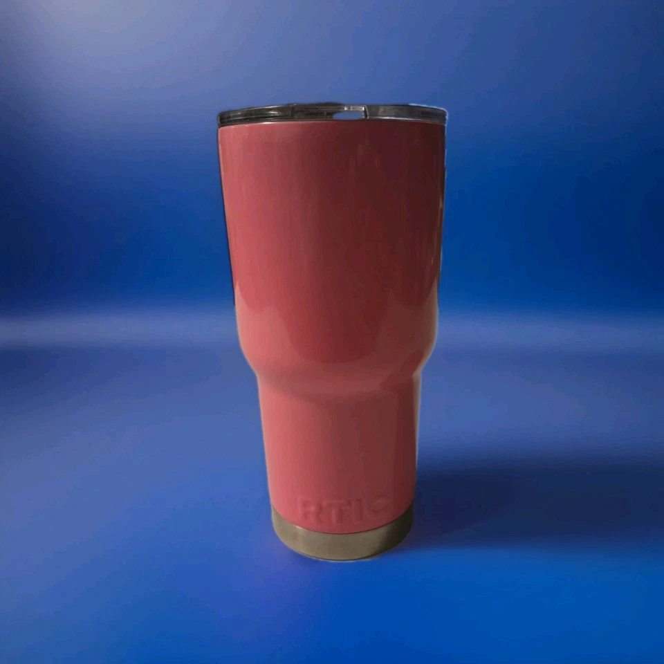 Vaso Rtic con Tapa Rosa Caliente Poco Usado Buen Estado Limpio Foto 2 de 4