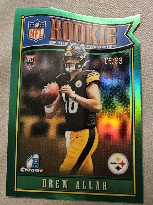 drew allar Bowman Football Roy /99