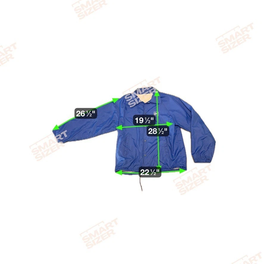 Vintage BALL Corp Coaches Jacket Blue USA Made Size L Workwear Windbreaker - Image 4 of 4