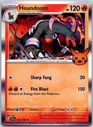 Houndoom 034/198 Trick or Trade 2023 Holo