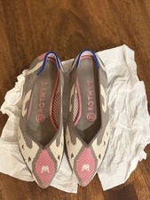 Rothy's The Point Moroccan Rose Limited Edition Size 7W Washable Flats