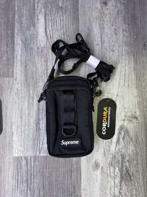Supreme Cordura Black Crossbody Zip Closure Designer Bag | eBay