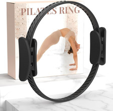 Pilates Ring Kit for Women, Pilates Equipment   14.5" Home Magic Circle Workout