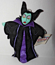 Disney Store Sleeping Beauty Maleficent Bean Bag Plush w/orig tag 9"