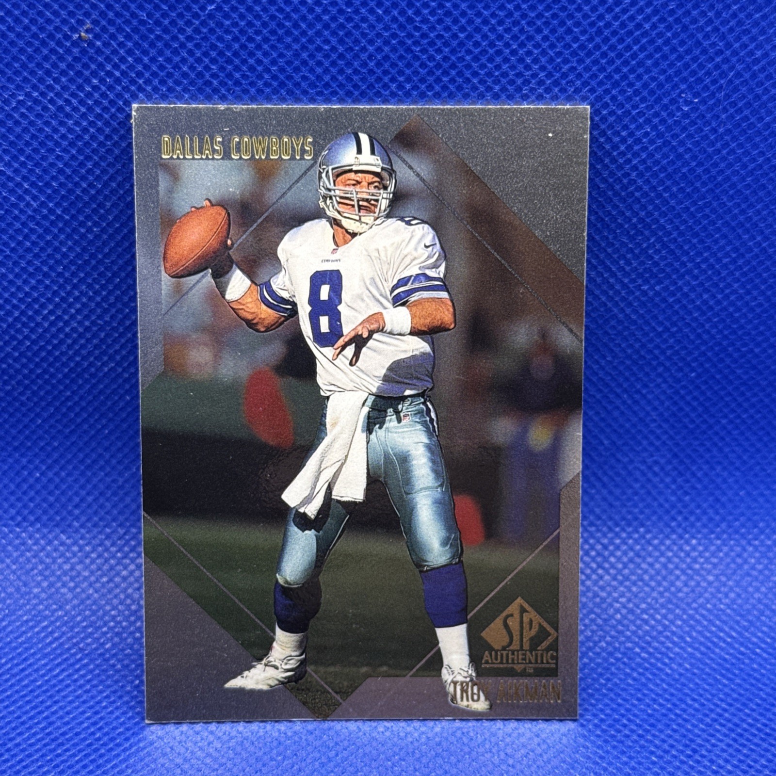 Troy Aikman #70 Football Cards 1997 SP Authentic trading card — raw and PSA graded price guide