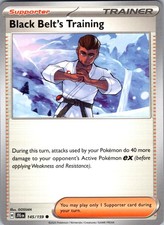 Black Belt's Training 145/159 Common Journey Together Pokemon Near Mint