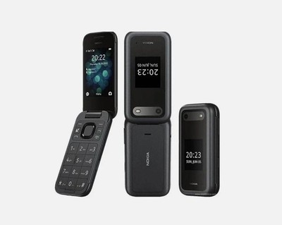 Nokia 2660 Flip 4G Dual-SIM 128MB+48MP Unlocked Flip Mobile Phone