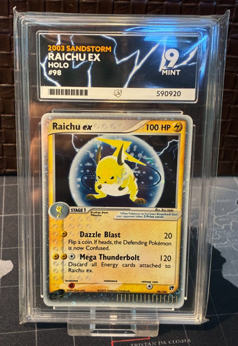 Raichu ex graded ACE 9 for sale on eBay