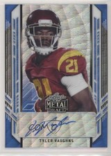 2021 Leaf Metal Draft Portrait Blue Wave 2/30 Tyler Vaughns #PA-TV1 Auto 4z8