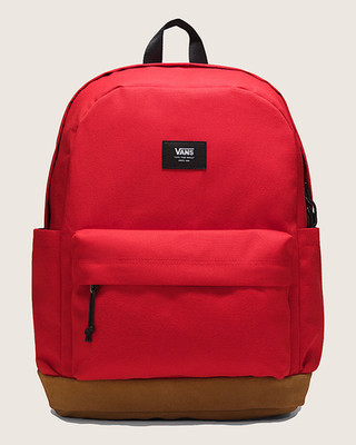 Vans Old Skool Sport Backpack Red Laptop Everyday Commuting Pocket 22 L New